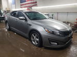 2014 Kia Optima Lx Серебряный vin: 5XXGM4A75EG305926