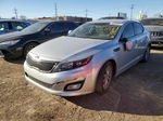 2014 Kia Optima Lx Silver vin: 5XXGM4A75EG320538