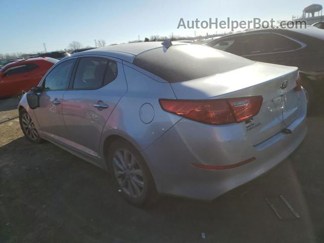 2014 Kia Optima Lx Silver vin: 5XXGM4A75EG320538