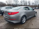 2014 Kia Optima Lx Gray vin: 5XXGM4A75EG336576