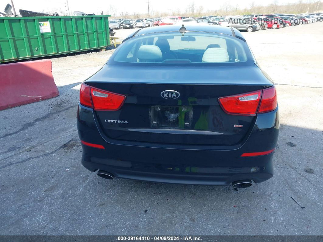 2014 Kia Optima Lx Черный vin: 5XXGM4A75EG351076