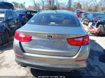 2014 Kia Optima Lx Silver vin: 5XXGM4A75EG351093