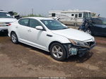 2015 Kia Optima Lx White vin: 5XXGM4A75FG437814