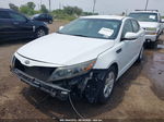 2015 Kia Optima Lx White vin: 5XXGM4A75FG437814