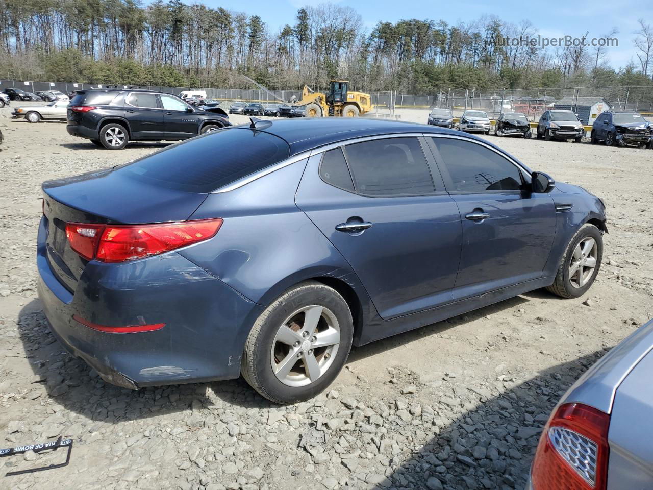 2015 Kia Optima Lx Charcoal vin: 5XXGM4A75FG441216