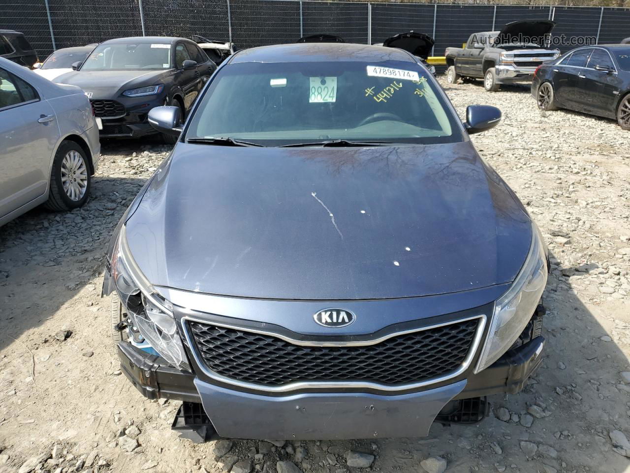 2015 Kia Optima Lx Charcoal vin: 5XXGM4A75FG441216