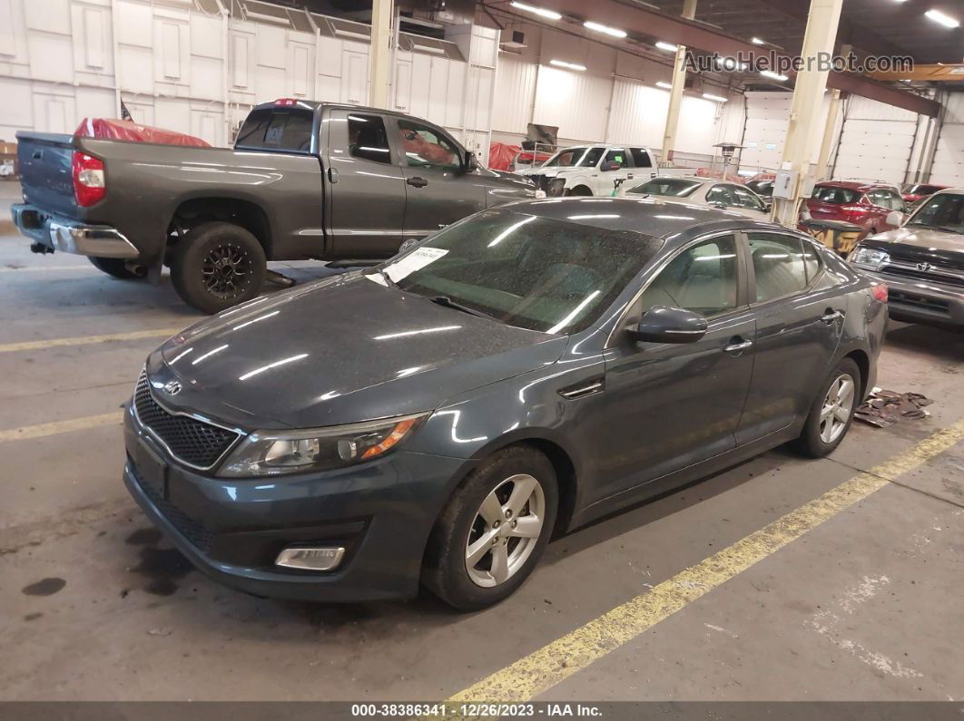 2015 Kia Optima Lx Blue vin: 5XXGM4A75FG484681