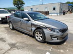 2015 Kia Optima Lx Gray vin: 5XXGM4A75FG505240