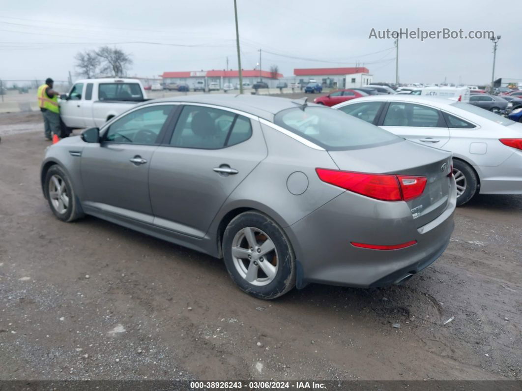 2015 Kia Optima Lx Бежевый vin: 5XXGM4A75FG519381