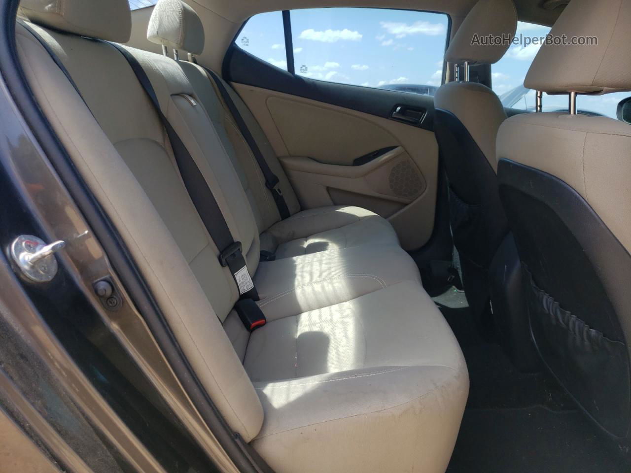 2013 Kia Optima Lx Charcoal vin: 5XXGM4A76DG158398