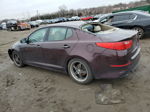 2014 Kia Optima Lx Бордовый vin: 5XXGM4A76EG259331