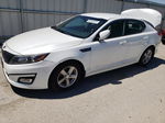 2014 Kia Optima Lx White vin: 5XXGM4A76EG273584