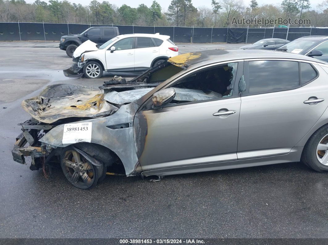 2014 Kia Optima Lx Серый vin: 5XXGM4A76EG276310