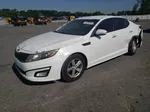 2014 Kia Optima Lx White vin: 5XXGM4A76EG279238