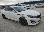 2014 Kia Optima Lx White vin: 5XXGM4A76EG280325