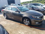 2014 Kia Optima Lx Brown vin: 5XXGM4A76EG283533