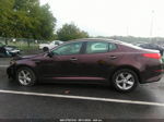 2014 Kia Optima Lx Burgundy vin: 5XXGM4A76EG300184