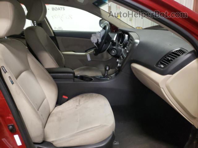 2014 Kia Optima Lx Красный vin: 5XXGM4A76EG325134