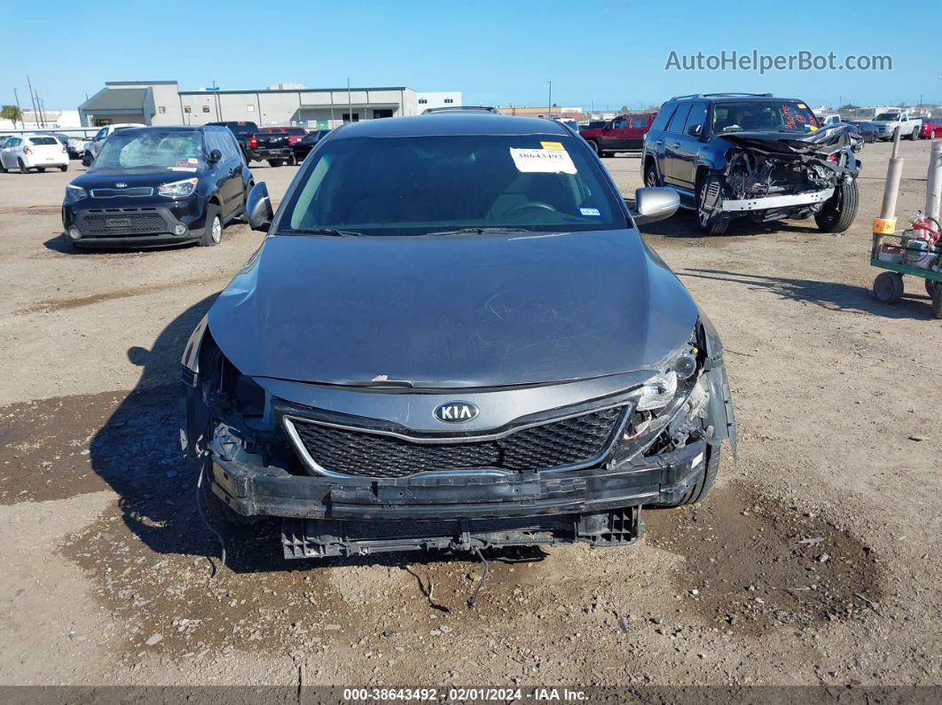 2015 Kia Optima Lx Gray vin: 5XXGM4A76FG514237