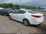 2013 Kia Optima Lx White vin: 5XXGM4A77DG236865