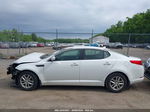 2013 Kia Optima Lx White vin: 5XXGM4A77DG236865