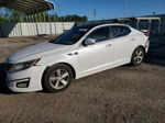 2014 Kia Optima Lx White vin: 5XXGM4A77EG275828