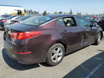 2014 Kia Optima Lx Burgundy vin: 5XXGM4A77EG302400