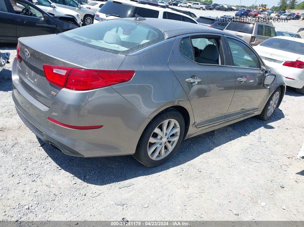 2014 Kia Optima Lx Brown vin: 5XXGM4A77EG304258