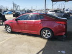 2014 Kia Optima Lx Red vin: 5XXGM4A77EG318922