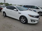 2014 Kia Optima Lx White vin: 5XXGM4A77EG319262