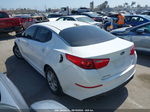 2015 Kia Optima Lx White vin: 5XXGM4A77FG368415