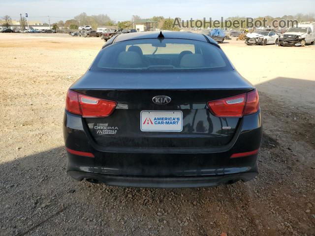 2015 Kia Optima Lx Black vin: 5XXGM4A77FG378152