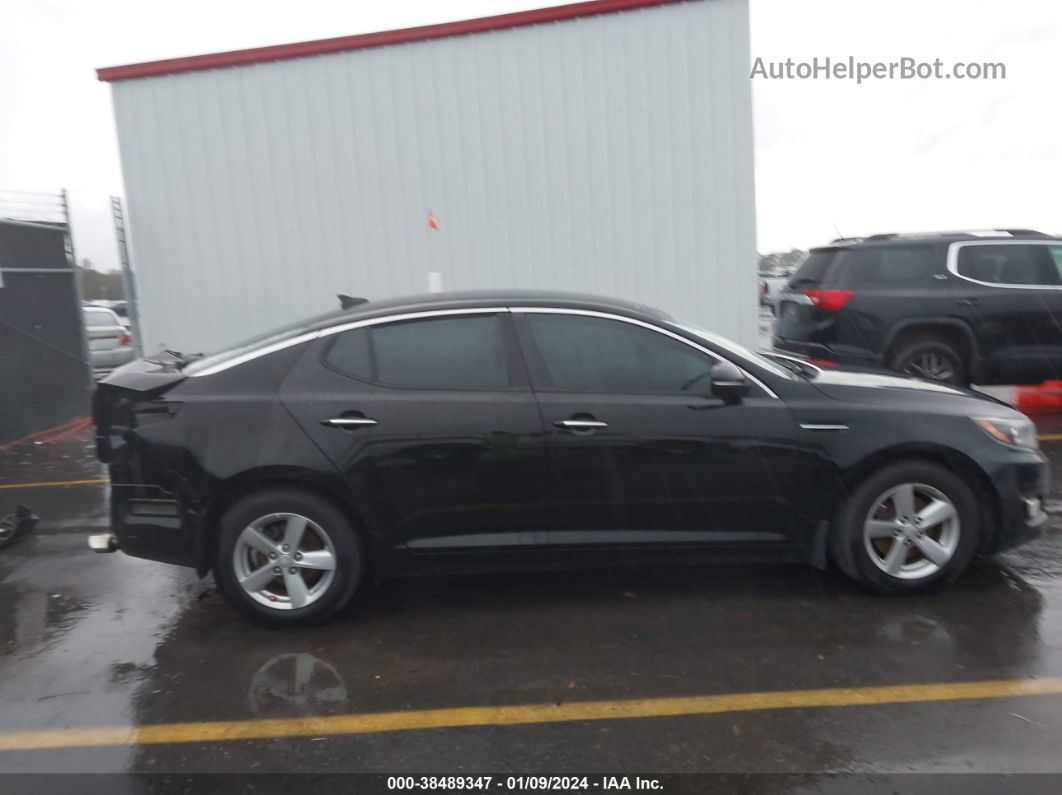 2015 Kia Optima Lx Черный vin: 5XXGM4A77FG389779