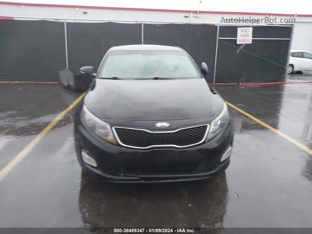 2015 Kia Optima Lx Черный vin: 5XXGM4A77FG389779