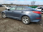 2015 Kia Optima Lx Синий vin: 5XXGM4A77FG413563