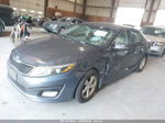 2015 Kia Optima Lx Blue vin: 5XXGM4A77FG440200