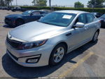 2015 Kia Optima Lx Серебряный vin: 5XXGM4A77FG494452