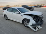 2015 Kia Optima Lx White vin: 5XXGM4A77FG501528