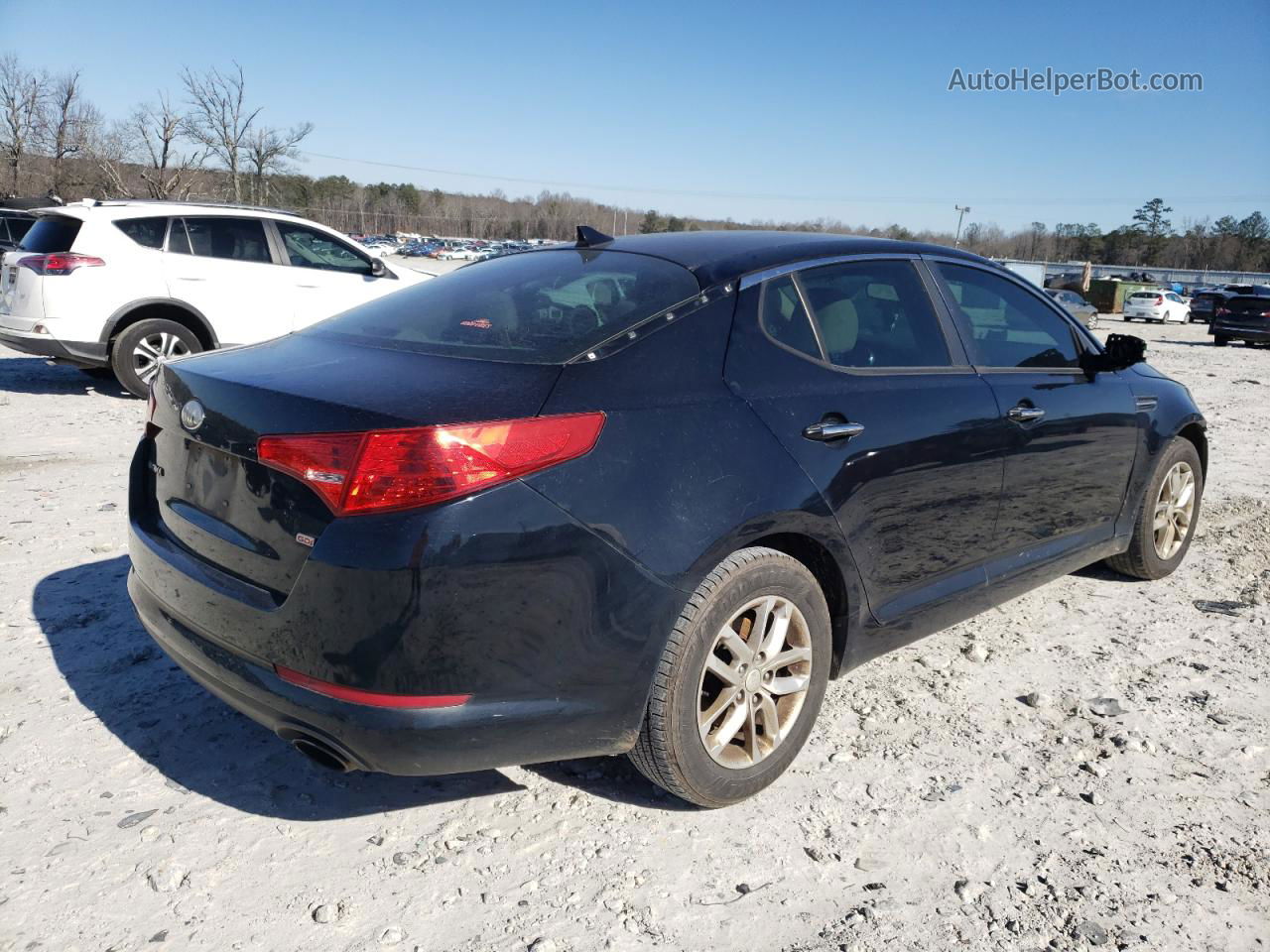 2013 Kia Optima Lx Black vin: 5XXGM4A78DG210761