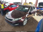 2013 Kia Optima Lx Maroon vin: 5XXGM4A78DG212431