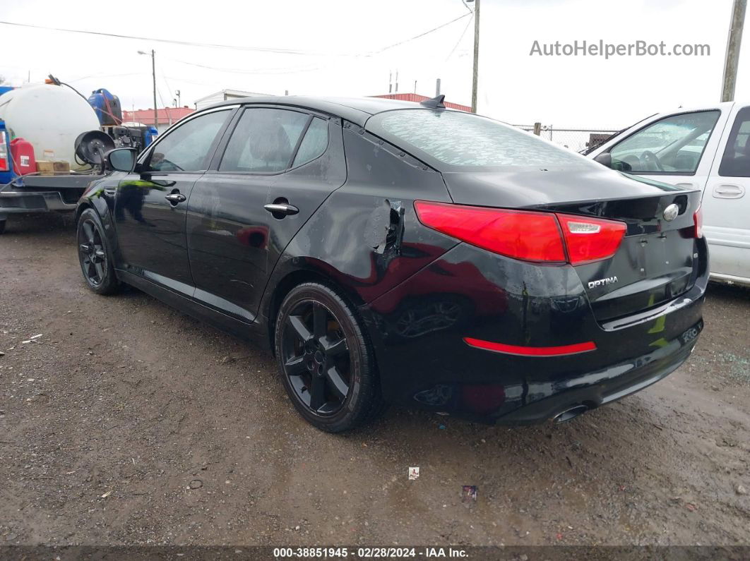 2014 Kia Optima Lx Черный vin: 5XXGM4A78EG260982