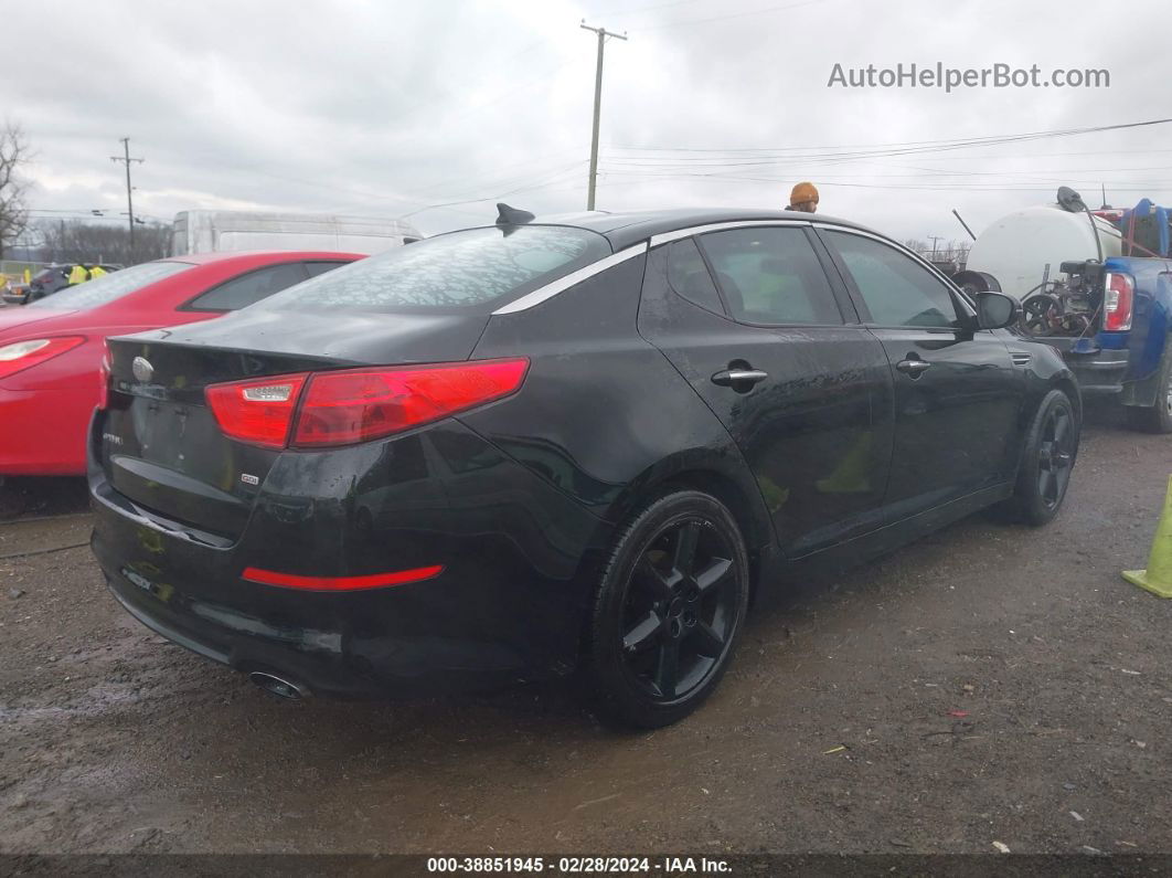 2014 Kia Optima Lx Черный vin: 5XXGM4A78EG260982