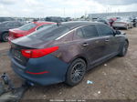 2014 Kia Optima Lx Purple vin: 5XXGM4A78EG266796