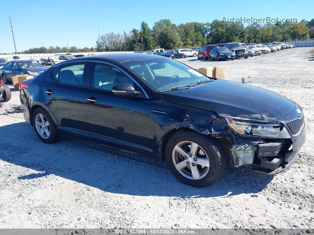 2014 Kia Optima Lx Black vin: 5XXGM4A78EG298910