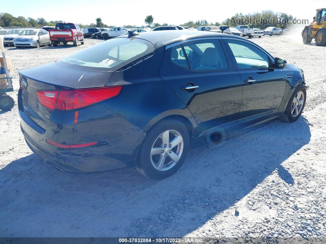 2014 Kia Optima Lx Black vin: 5XXGM4A78EG298910