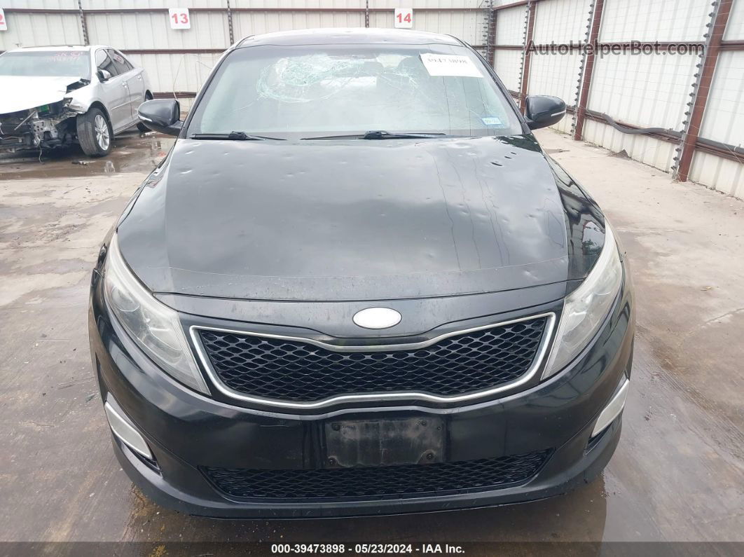 2014 Kia Optima Lx Black vin: 5XXGM4A78EG301269