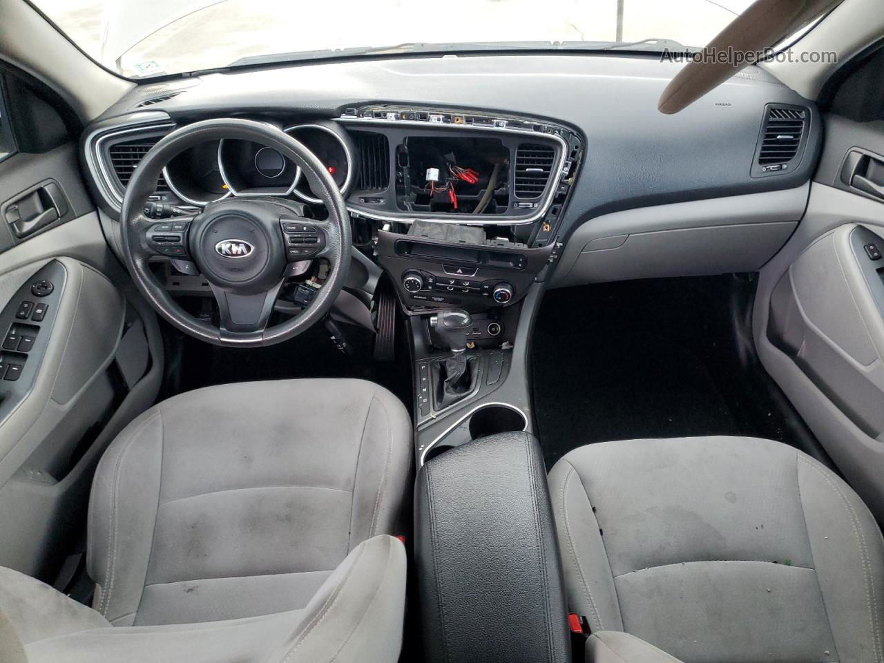 2014 Kia Optima Lx Серый vin: 5XXGM4A78EG316919