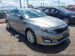 2014 Kia Optima Lx Серебряный vin: 5XXGM4A78EG340332