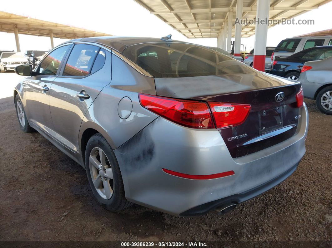 2015 Kia Optima Lx Brown vin: 5XXGM4A78FG457118