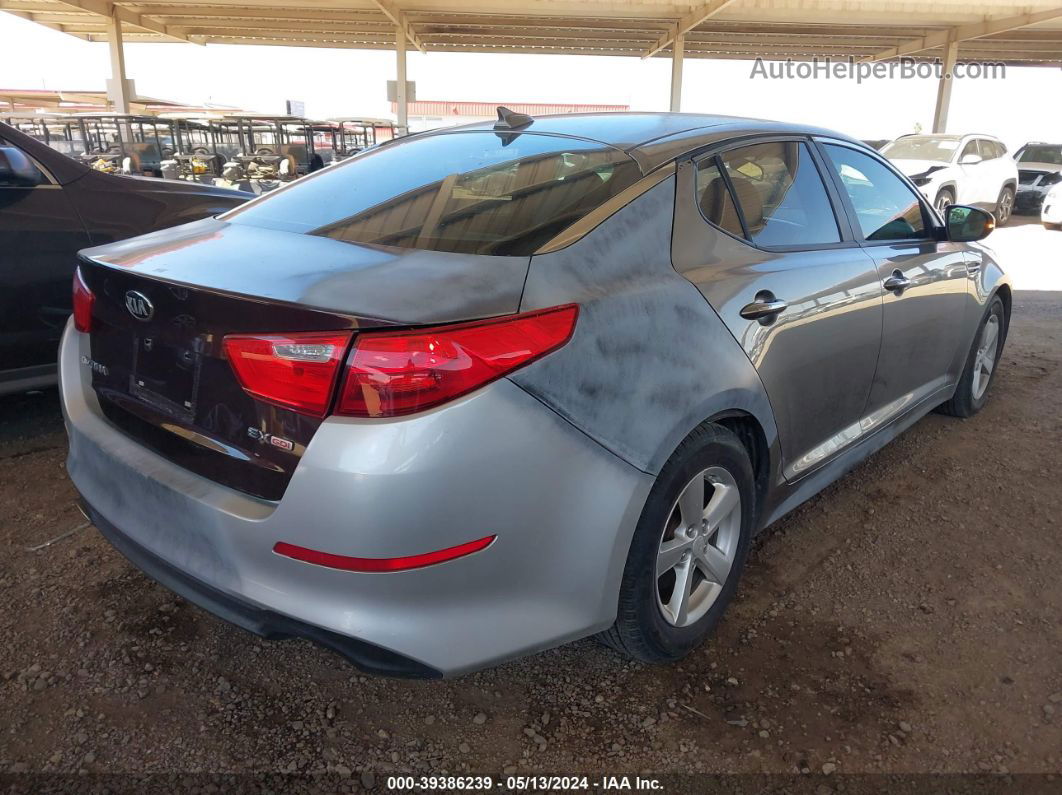 2015 Kia Optima Lx Brown vin: 5XXGM4A78FG457118